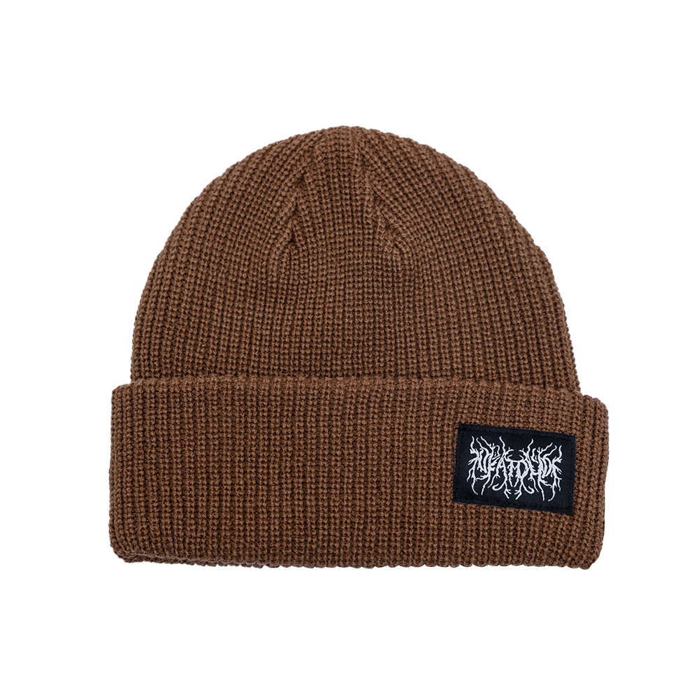 Metal Beanie - Brown – neat dude