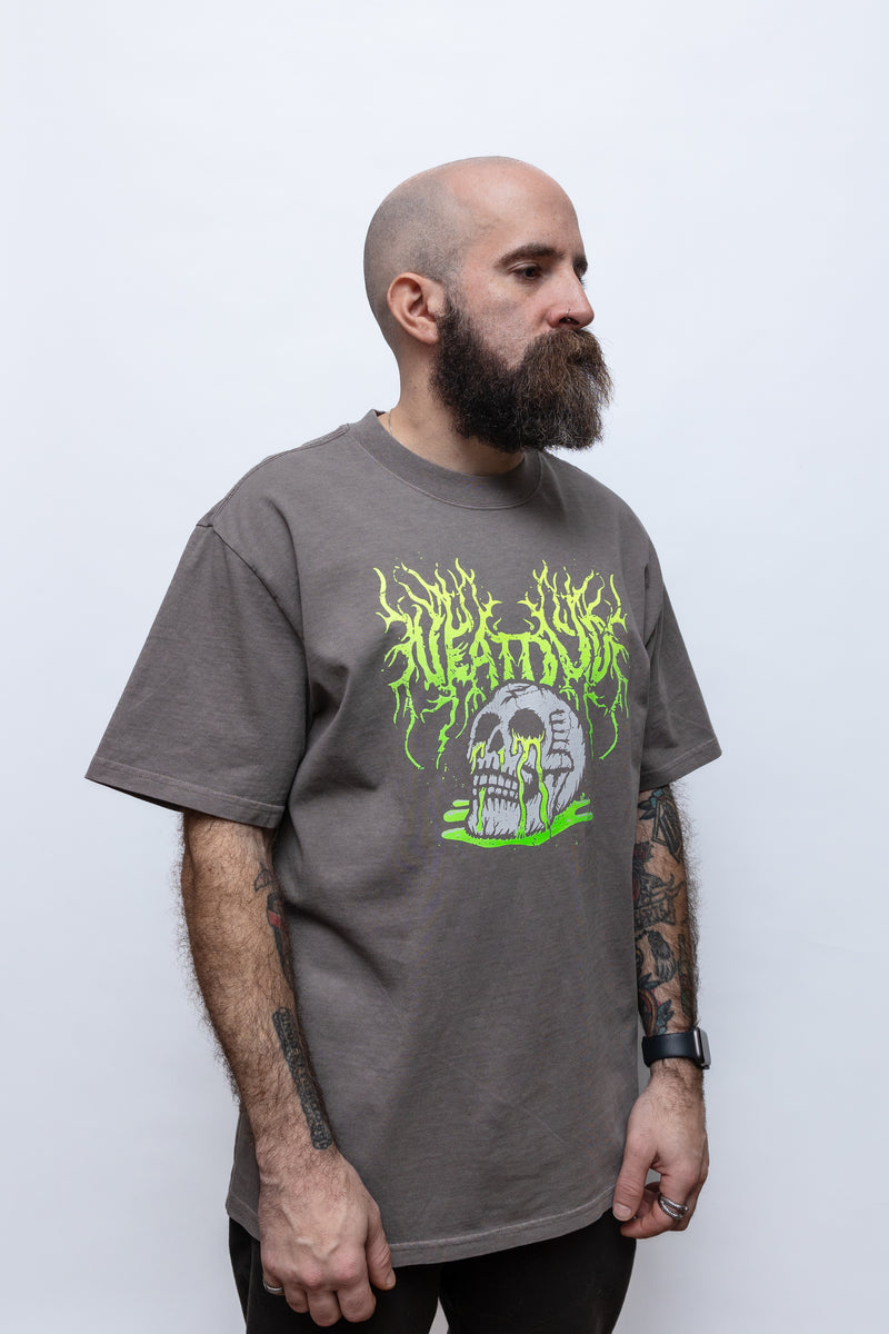 Metal Skull Puddle Tee – neat dude