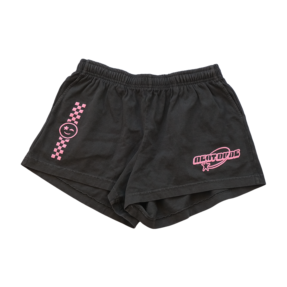 Shooting Star Puff Print Shorts – neat dude