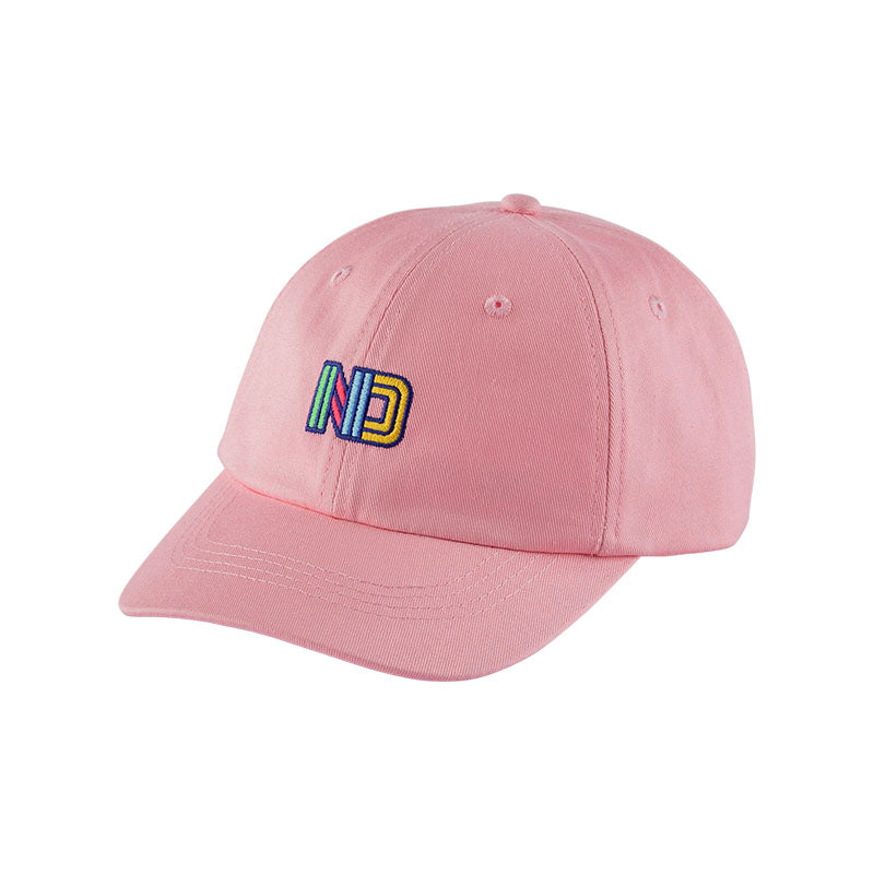 Monogram Dad Hat Pink – neat dude