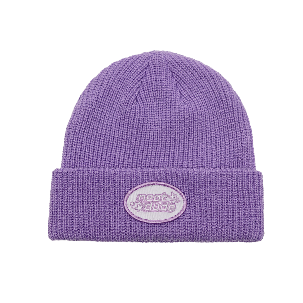 Stardust Beanie - Purple – neat dude
