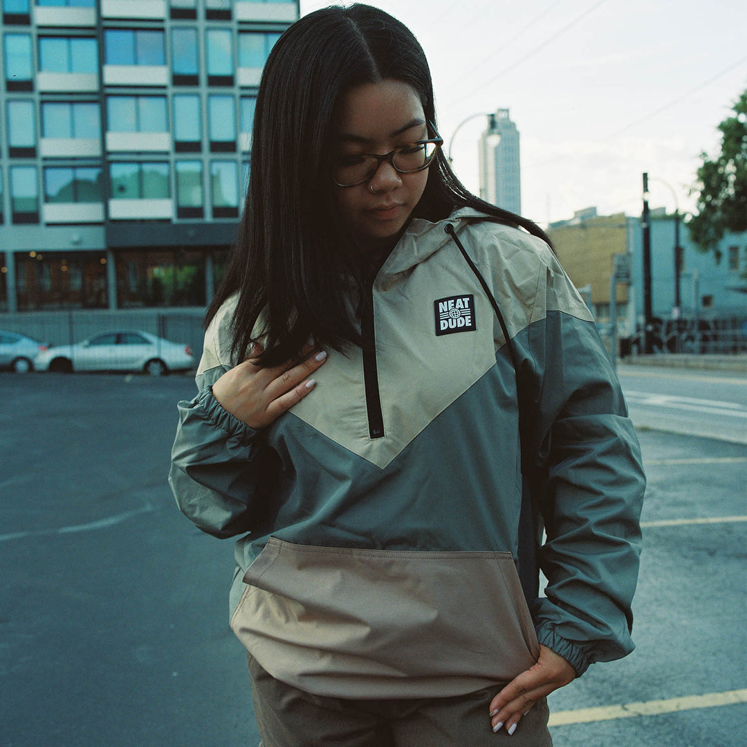 Earthtone Windbreaker