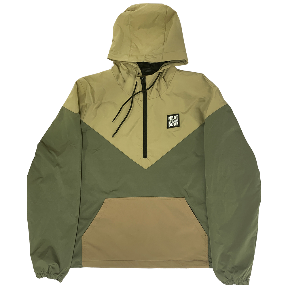 Earthtone Windbreaker