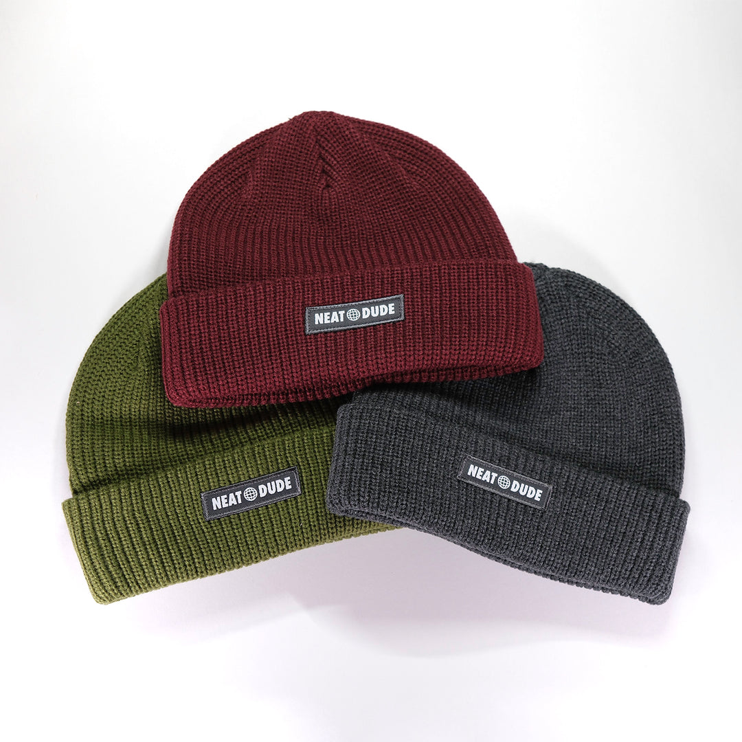 Globe Beanie - Moss