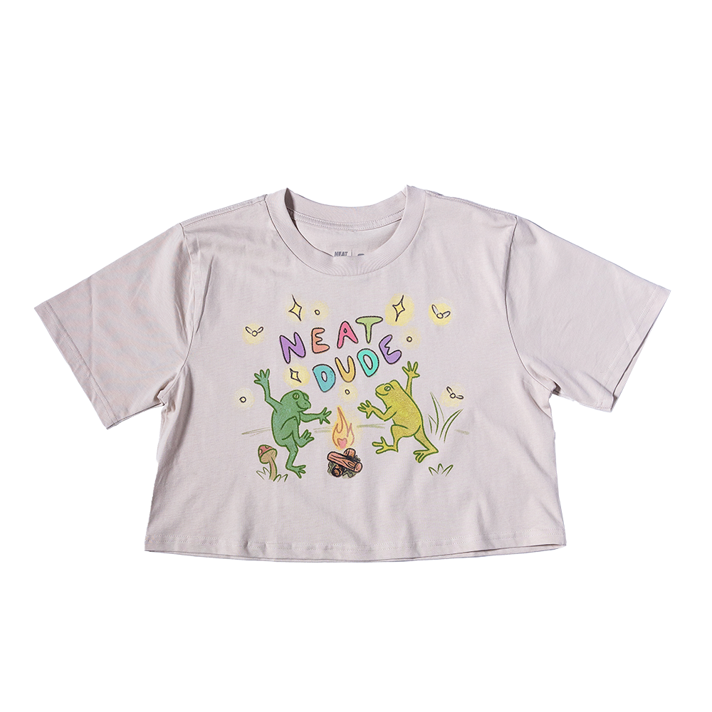 Frog Crop Tee