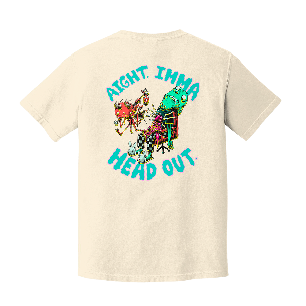 Head Out Tee - Ivory