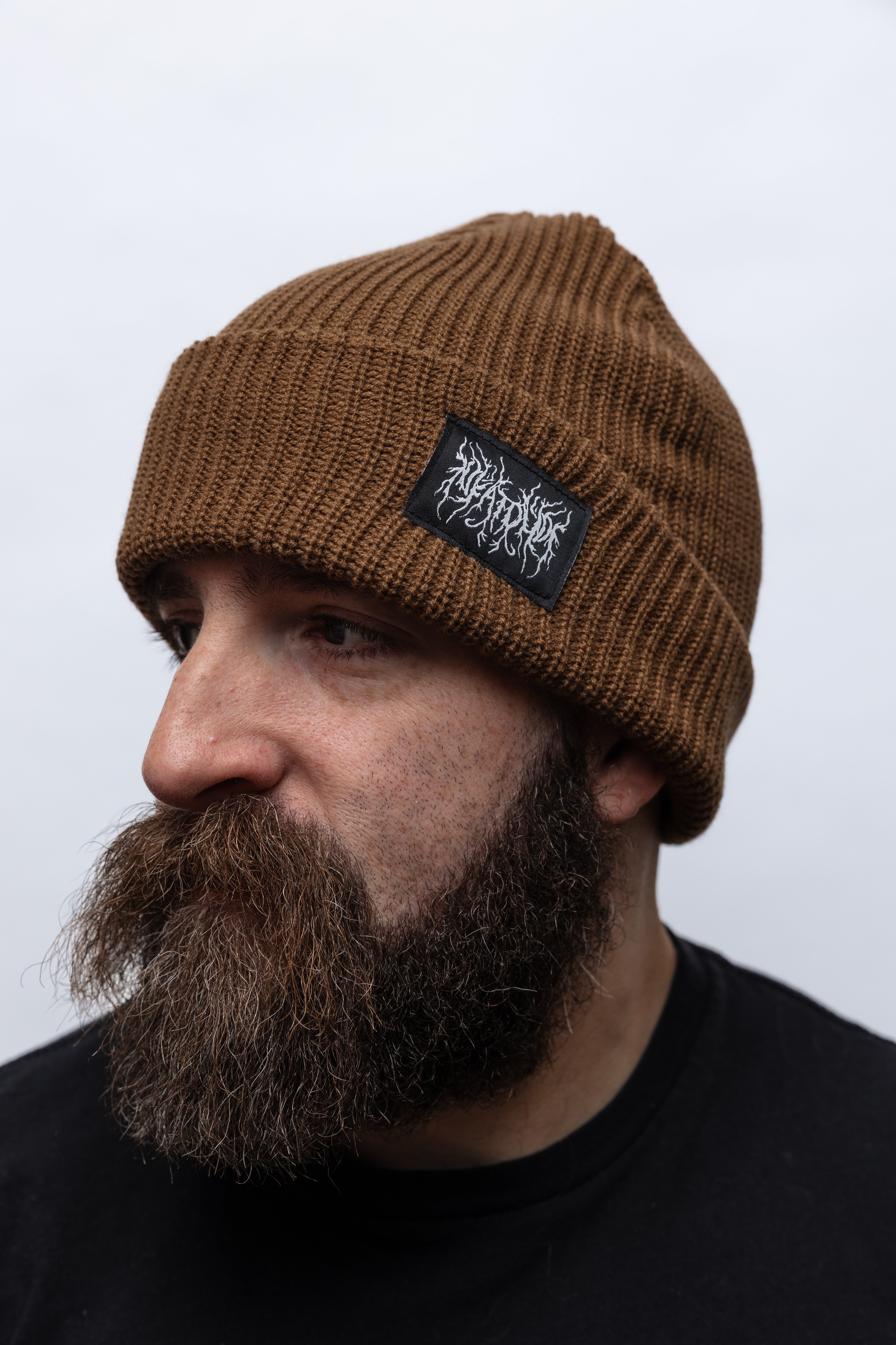 Metal Beanie - Brown – neat dude