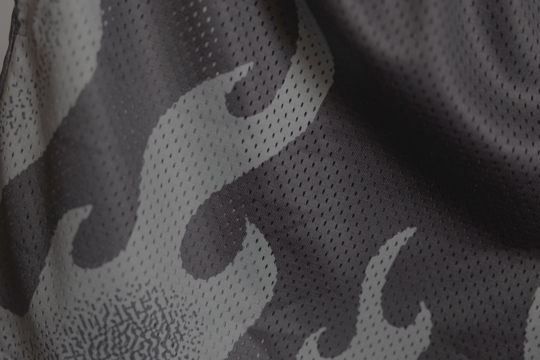 Flame Mesh Shorts