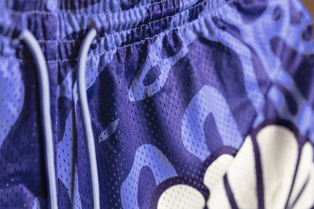 Flower Mesh Shorts