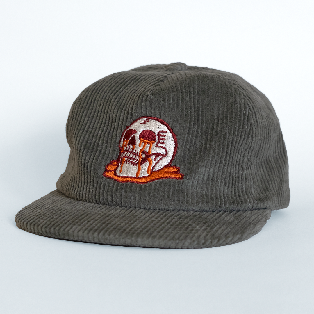 Corduroy Skull Puddle Hat - Cactus