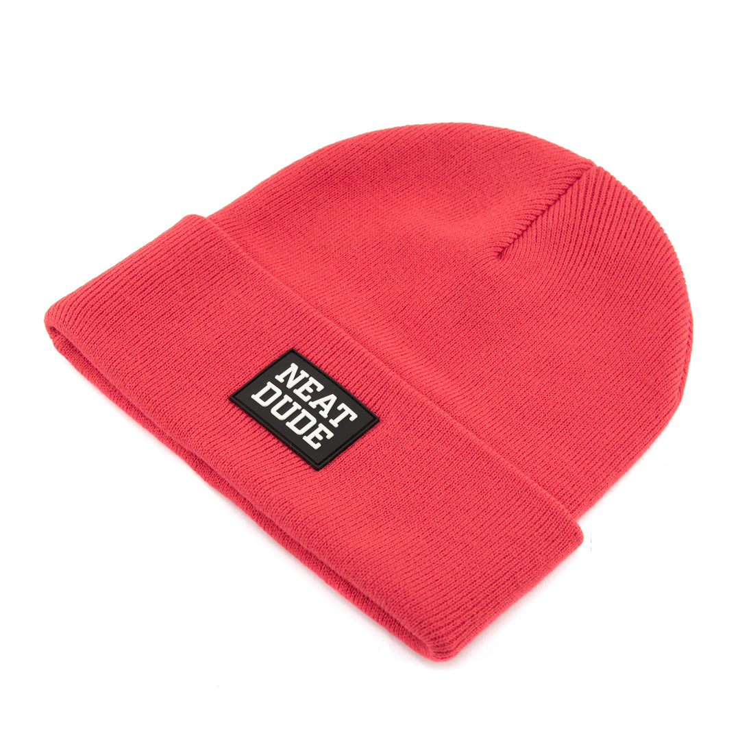 Stamp Beanie - Berry