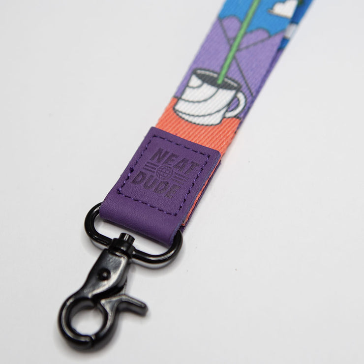 Printed Lanyard Keychain