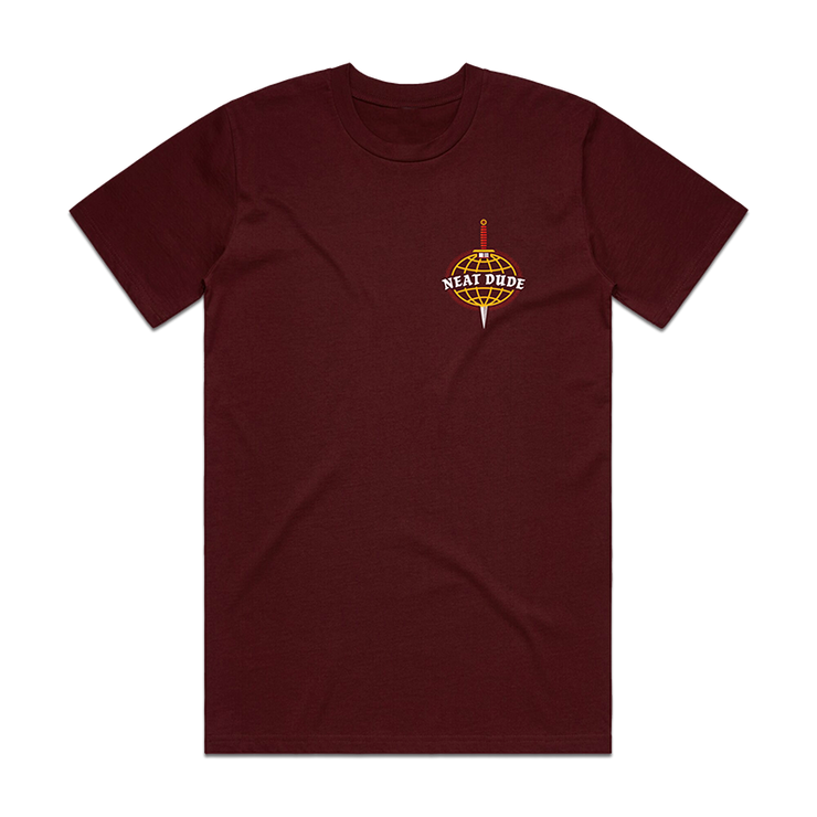 Dagger Tee - Burgundy