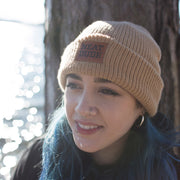 Patch Beanie - Sandstone