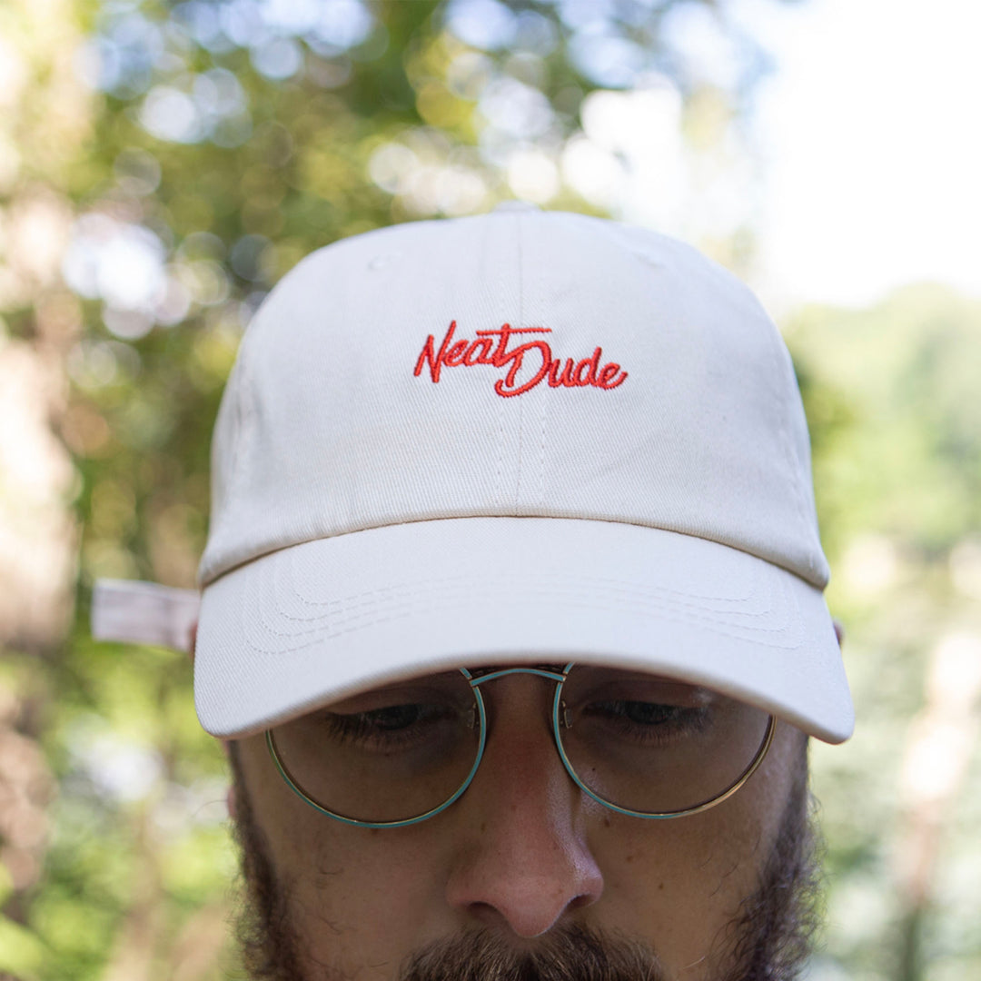 Signature Dad Hat - Cream