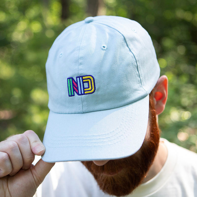 Monogram Dad Hat - Blue